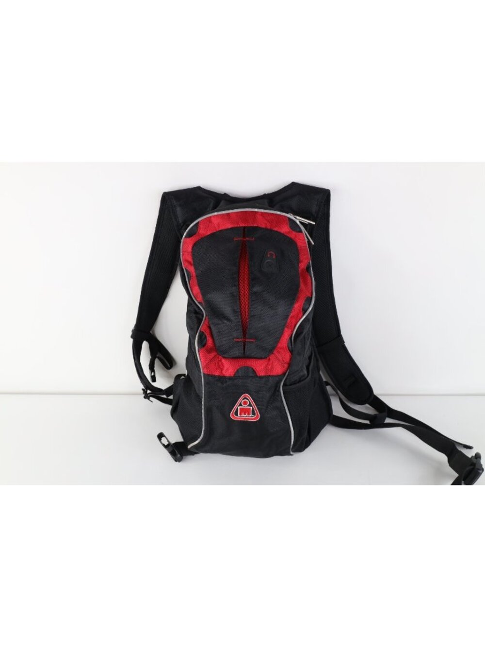 Vintage Ironman Triathlon Reflective Padded Running Hiking Biking Backpack Bag
